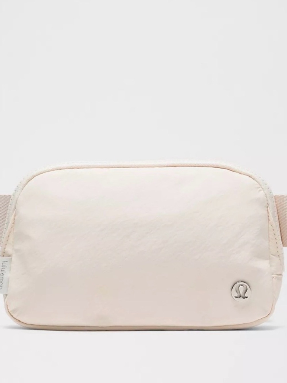 Lululemon Everywhere Belt Bag Cream Silver